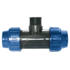 KPE Külsős T-idom 25x3/4&quot;x25mm