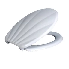 WC Duroplast műanyag kagylós ülőke, inox zsanérral
