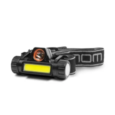 Phenom akkus fejlámpa, SMD+COB LED, 120lm, 1200mAh Phenom akkus fejlámpa, SMD+COB LED, 120lm, 1200mAh