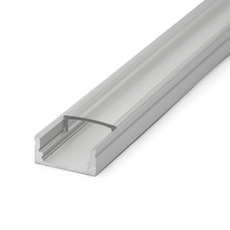 Phenom LED aluminium profil takaró búra, 41010A1-hez, átlátszó, 1000mm