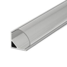 Phenom LED aluminium profil takaró búra, 41012A1-hez, átlátszó, 1000mm