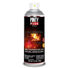 Pinty Plus Tech hőálló festék spray, ezüst, 400ml