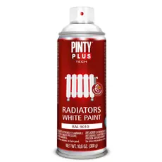 Pinty Plus Tech radiátor festék spray, fehér, 400ml