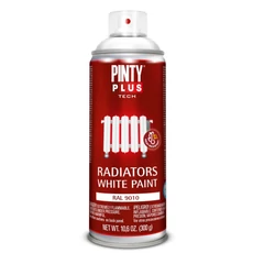 Pinty Plus Tech radiátor festék spray, fehér, 400ml