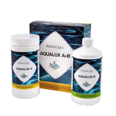 Pontaqua Aqualux A+B oxigénes fertőtlenítő szett, 1kg+1L