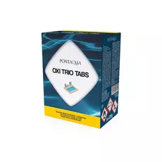 Pontaqua Oxi Trio Tabs kombinált oxigénes fertőtlenítő tabletta,  5x125g
