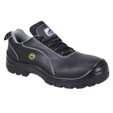 Portwest FC02 Compositelite ESD S1 munkavédelmi cipő bőr felsőrésszel, 37
