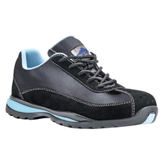 Portwest FW39 Steelite S1P női munkavédelmi cipő, kék-fekete, 36