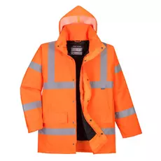 Portwest RT30 Hi-Vis Traffic láthatósági kabát, narancs, S