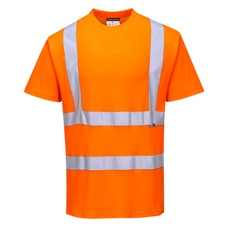 Portwest S170 Cotton Comfort láthatósági póló, narancs, S