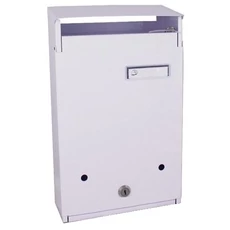 Postaláda 32x21x7cm (fehér) kétoldali, zárható