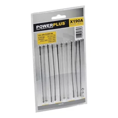PowerPlus POWX190A sárga asztali lombfűrészhez fűrészlap 10 db PowerPlus POWX190A sárga asztali lombfűrészhez fűrészlap 10 db