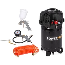 PowerPlus POWX1731 Olajmentes álló kompresszor 24l, 1100W