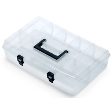Prosperplast Nun tárolódoboz, átlátszó, 359x238x85mm
