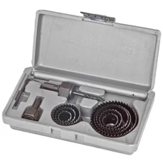 Raider körkivágó készlet adapterrel, 19-64mm, 11db