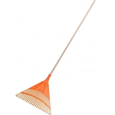 Festa műanyag lombseprű gereblye, 22 fogas, 50x150cm