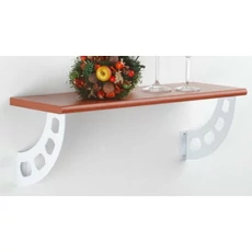 Bolis Boomerang polctartó, 180x190mm, fehér, 2db