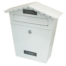 Festa postaláda, fehér, 105x290x360mm