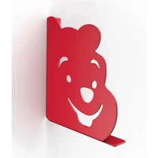 Bolis Bubu mesefigurás polctartó konzol, 180x182mm, piros, 2db