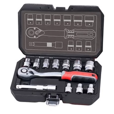 Festa 1/2" dugókulcs készlet, 10-24mm, 13 részes
