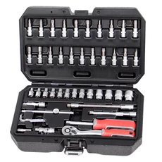 Festa 1/4" dugókulcs készlet, 4-14mm, 45 részes Festa 1/4" dugókulcs készlet, 4-14mm, 45 részes