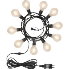 Retlux RGL 110 LED party fényfüzér, meleg fehér, 10db LED, 4.5m, 6W, 230V