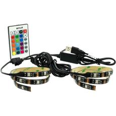 Retlux RLS 102 LED szalag, színes, 15db LED, USB, 50cm, 2db