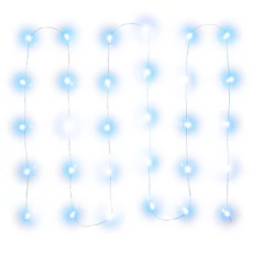 Retlux RXL 258 beltéri fényfüzér, hideg fehér, átlátszó kábel, 30LED, 3m