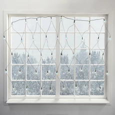 Retlux RXL 298 kültéri-beltéri fényfüggöny, hideg fehér, 120LED, 2.1m