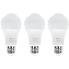 Retlux REL 22 LED izzó, meleg fehér, E27, A60, 12W, 3db