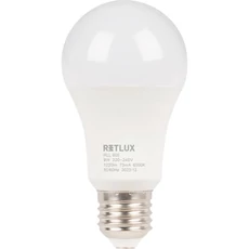 Retlux RLL 605 klasszikus izzó, A60, E27, 9W, természetes fehér