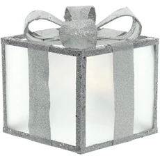 Retlux RXL 458 ajándékdoboz dekor, meleg fehér, 10LED