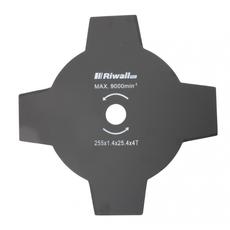Riwall PRO 4-ágú vágókés fűkaszához, 255x1.4x25.4mm