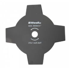 Riwall PRO 4-ágú vágókés fűkaszához, 255x1.4x25.4mm