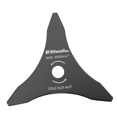 Riwall PRO fűkasza vágókés, 255x25.4x2.5mm