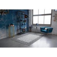 Boteh Silver perzsa mintás szőnyeg, fekete-szürke, 160x230cm