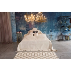 Marrakesh Vanilla marokkói mintás szőnyeg, fehér-bézs, 80x200cm