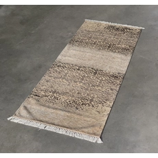 Pearl Stone vintage mintás szőnyeg, szürke-barna, 80x200cm