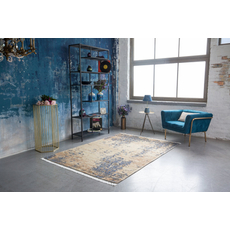 Silk Gold antikolt szőnyeg, bézs-kék, 160x230cm