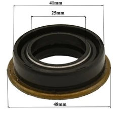 Ruris szimering rotációs kapához, jobb oldali, 41x25x10mm