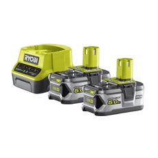 Ryobi ONE+ RC18120-250 akku és töltő szett, 18V, Li-ion, 2x5Ah