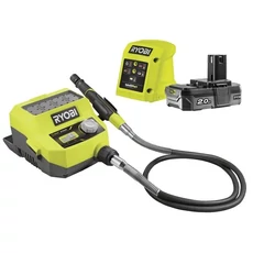 Ryobi RRTS18 ONE+ akkus egyenes csiszoló készlet, 18V, 3.2mm, 35db (2Ah akkuval és töltővel)