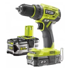 Ryobi R18DD7-252S ONE+ fúrócsavarozó, 60Nm, 13mm, 18V (akkuval és töltővel)