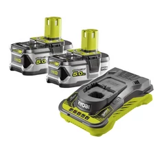 Ryobi RC18150-250 ONE+ akkumulátor és töltő, 18V Li-ion, 2x5.0Ah