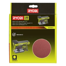 Ryobi SD150A10 csiszolótalp készlet, 150mm, P80, 10db