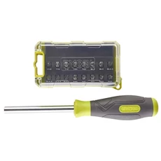 Ryobi RSD17PCS csavarhúzó bitkészlet, 25mm, 1/4&quot;, 17db