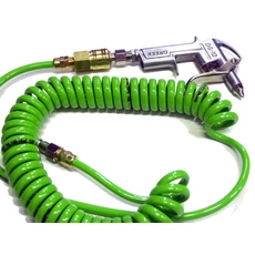 SHPI pneumatikus lefúvató (tisztító) pisztoly PU 5m-es spirális tömlővel