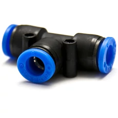 SHPI műanyag-levegőcső dugaszolható összekötő, T-alakú, 3x 8 mm SHPI műanyag-levegőcső dugaszolható összekötő, T-alakú, 3x 8 mm