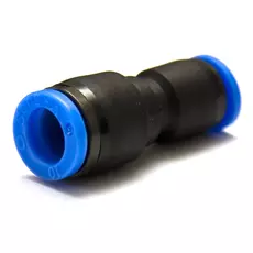 SHPI műanyag-levegőcső szűkítő adapter (dugaszolható), egyenes, 8 mm - 6 mm