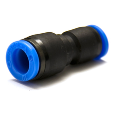 SHPI műanyag-levegőcső szűkítő adapter (dugaszolható), egyenes, 6 mm - 4 mm